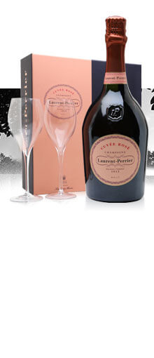 Laurent-Perrier Rose Champagne / 2 Glass Gift Set