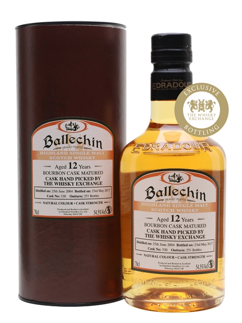 Ballechin 2004 12 Year Old Heavily Peated Exclusive To The Whisky Exchange
