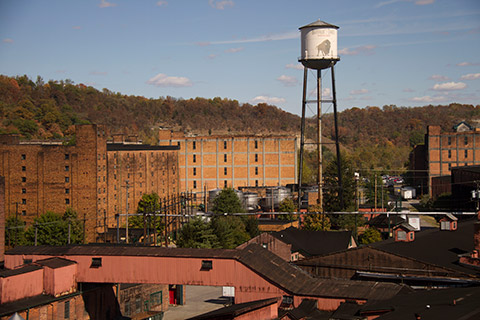 Buffalo Trace Distillery, located in Frankfort, Kentucky