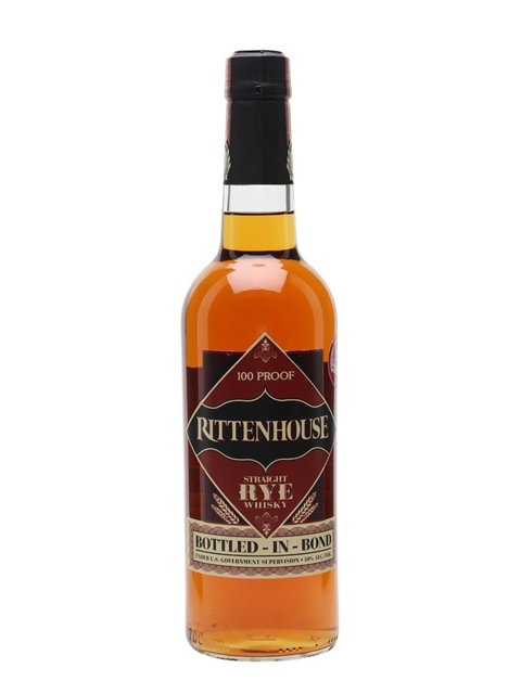 Rittenhouse Bottled In Bond Straight Rye 100 Proof