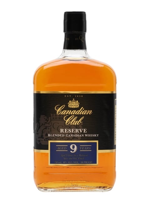 Canadian Club Reserve 9 Year Old