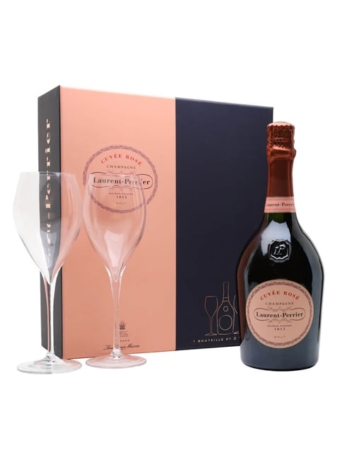 Laurent-Perrier Rose Champagne 2 Glass Gift Set