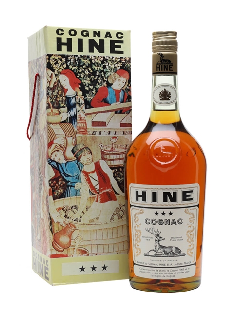 Hine 3 Stars Cognac Bot.1960s