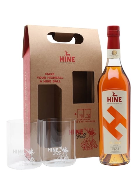 H by Hine VSOP Cognac 2 Glass Gift Set