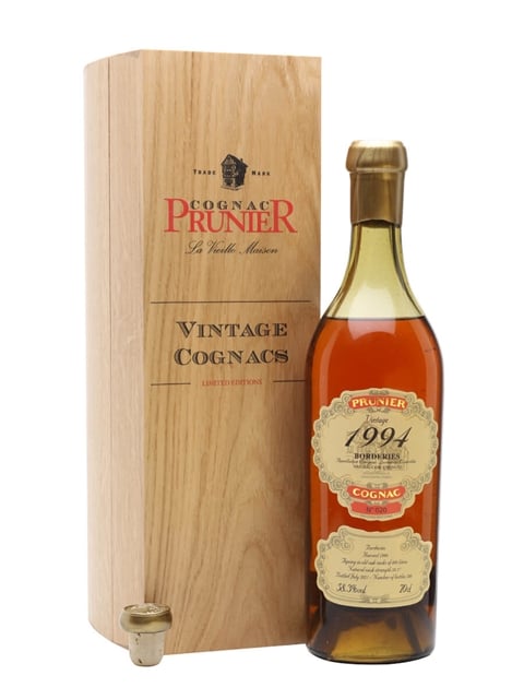 Prunier 1994 Borderies Cognac