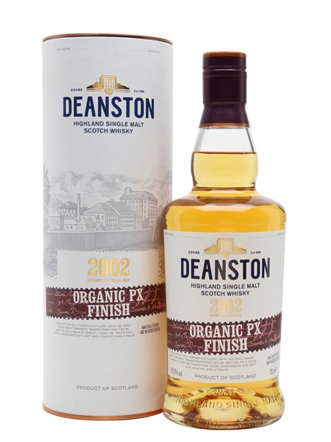 Deanston 2002 17 Year Old Organic PX Finish