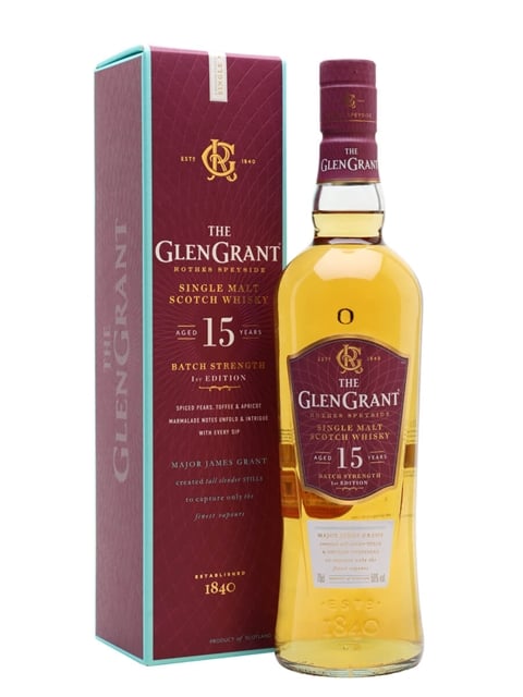 Glen Grant 15 Year Old Batch Strength First Edition