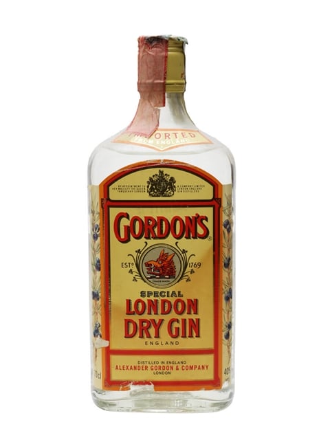 Gordon's Dry Gin Bot.1990s