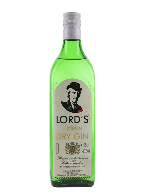 Lord's Dry Gin Bot.1980s