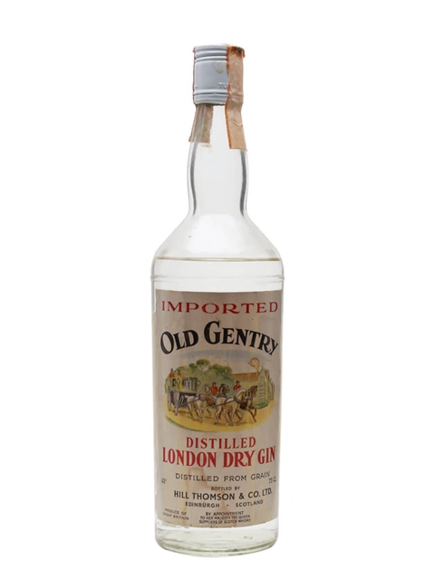 Old Gentry London Dry Gin Bot.1970s