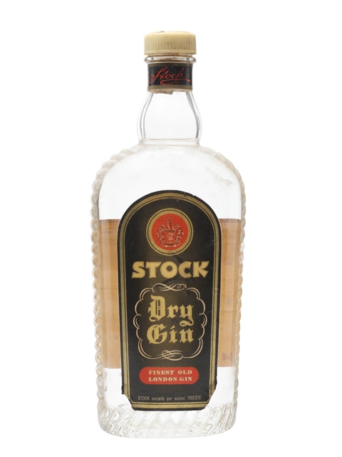 Stock Dry Gin Bot.1950s
