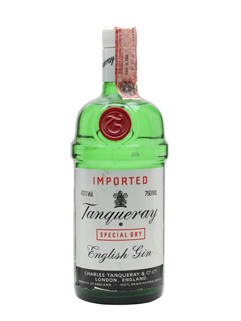 Tanqueray Special Dry Gin Bot.1980s