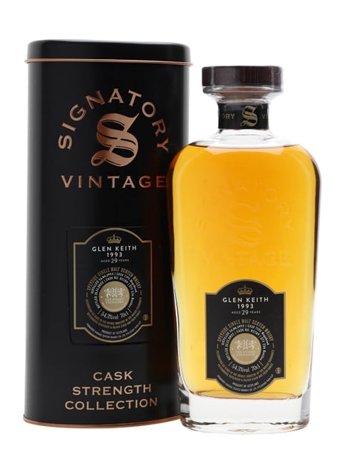 Glen Keith 1993 29 Year Old Signatory for The Whisky Exchange