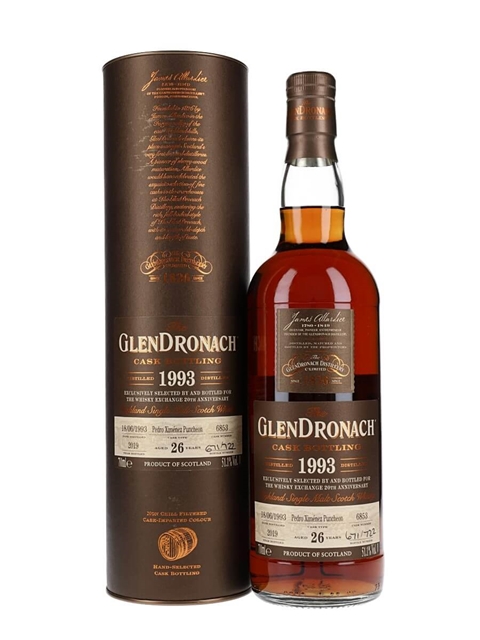 Glendronach 1993 26 Year Old Sherry Cask Exclusive to The Whisky Exchange