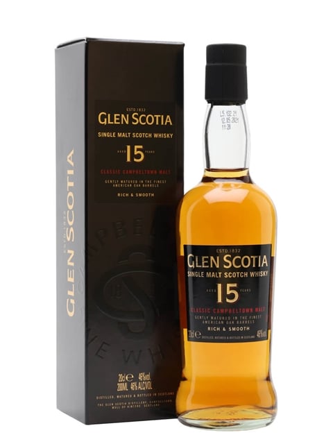 Glen Scotia 15 Year Old Small Bottle