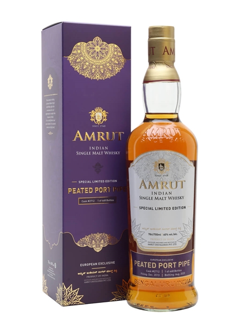 Amrut Peated Port Pipe 2013 6 Year Old