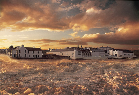 Islay's rugged climate is reflected in its whiskies
