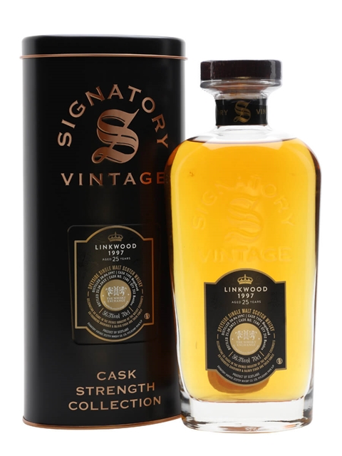 Linkwood 1997 25 Year Old Signatory for The Whisky Exchange