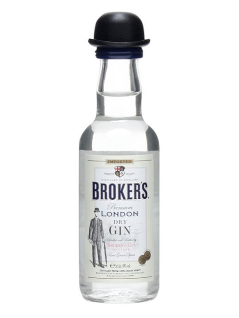 Broker's London Dry Gin Miniature