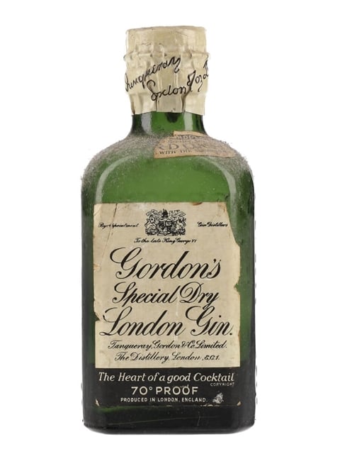 Gordon's Gin Miniature Bot.1950s