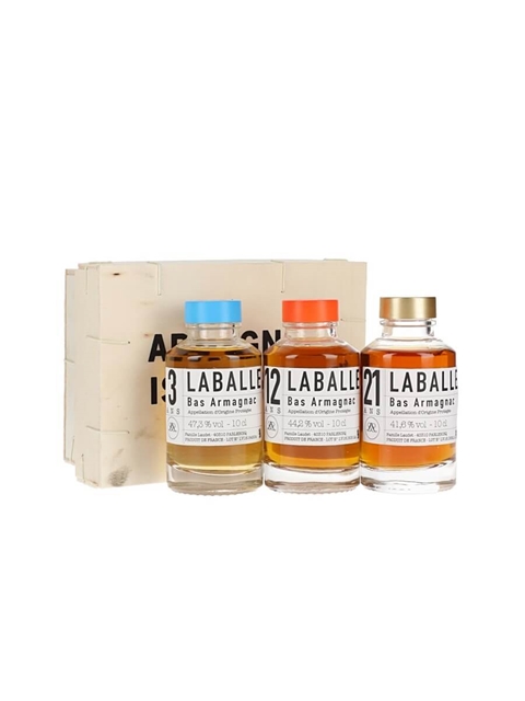 Laballe Armagnac is Back Set 3, 12, 21 Year Old 3x10cl