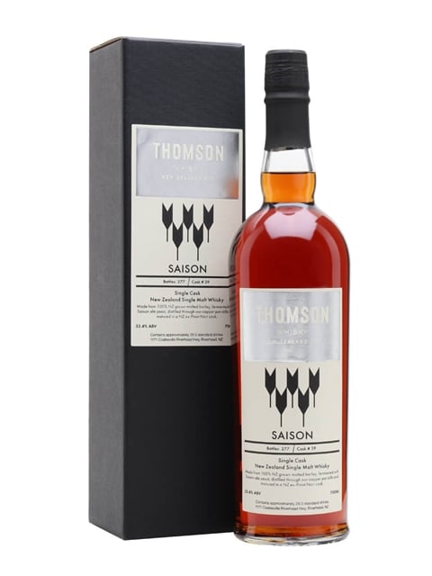 Thomson Saison Yeast Cask #39 Exclusive To The Whisky Exchange