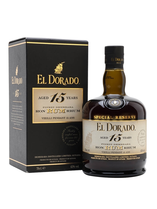 El Dorado Rum 15 Year Old / Special Reserve