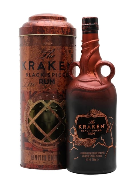 Kraken Black Spiced Copper Scar 2022 Limited Edition Bottle