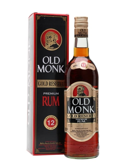 Old Monk Gold Reserve 12 Year Old Rum