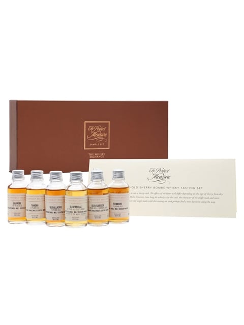 15 Year Old Sherry Bombs Whisky Tasting Set 47.6% 6x3cl