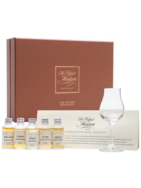 Blended Scotch Whisky Tasting Set With Glass 5x3cl
