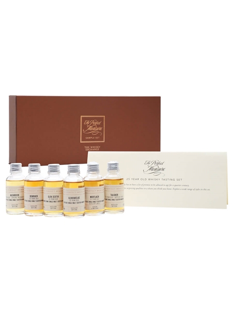25 Year Old Whisky Tasting Set 2023 Edition 6x3cl