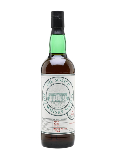 SMWS 58.11 (Strathisla) 1973 33 Year Old Sherry Cask