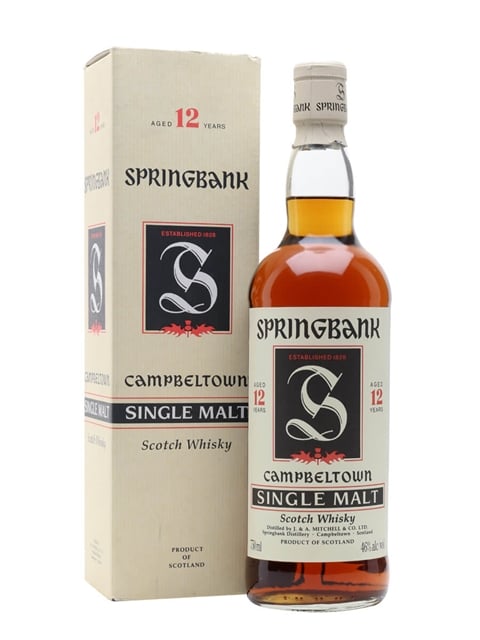 Springbank 12 Year Old Red Thistle Bot.1980s