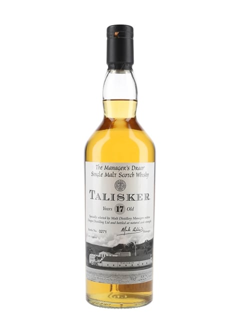 Talisker 17 Year Old Manager's Dram Bot.2011