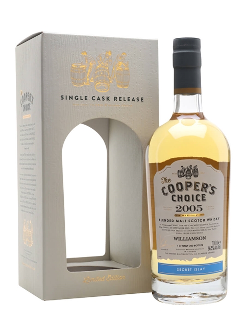 Williamson 2005 Islay Blended Malt 12 Year Old The Cooper's Choice