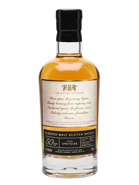 Blended Malt 1971 50 Year Old 50th Anniversary